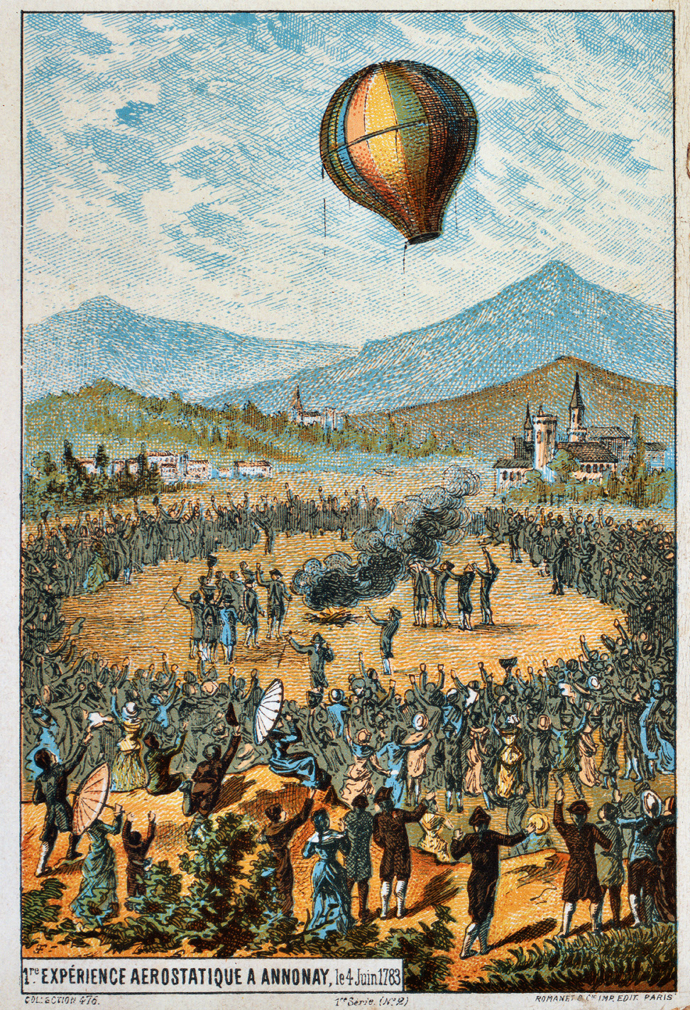 Hot Air Balloon, Montgolfier Balloon