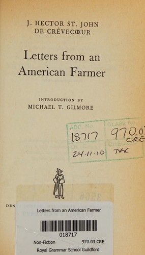 Letters from an American Farmer
