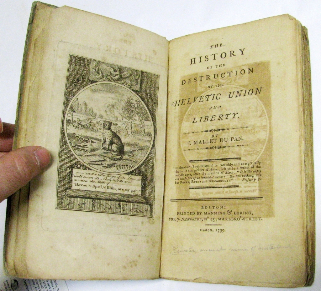 The History of the Destruction of the Helvetic Republic