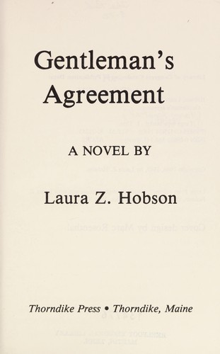 Gentleman's Agreement