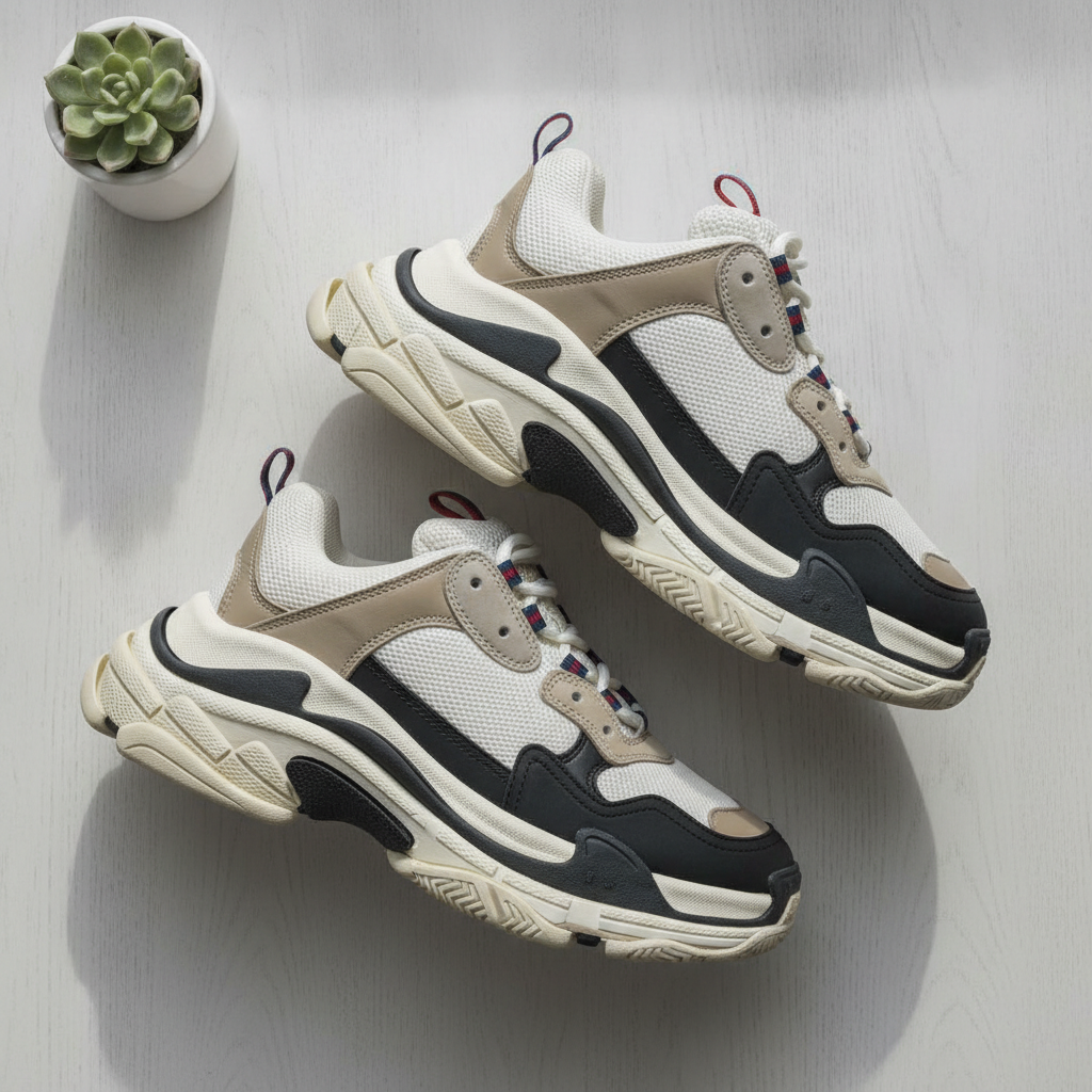 The 'Triple S' Dad Sneaker